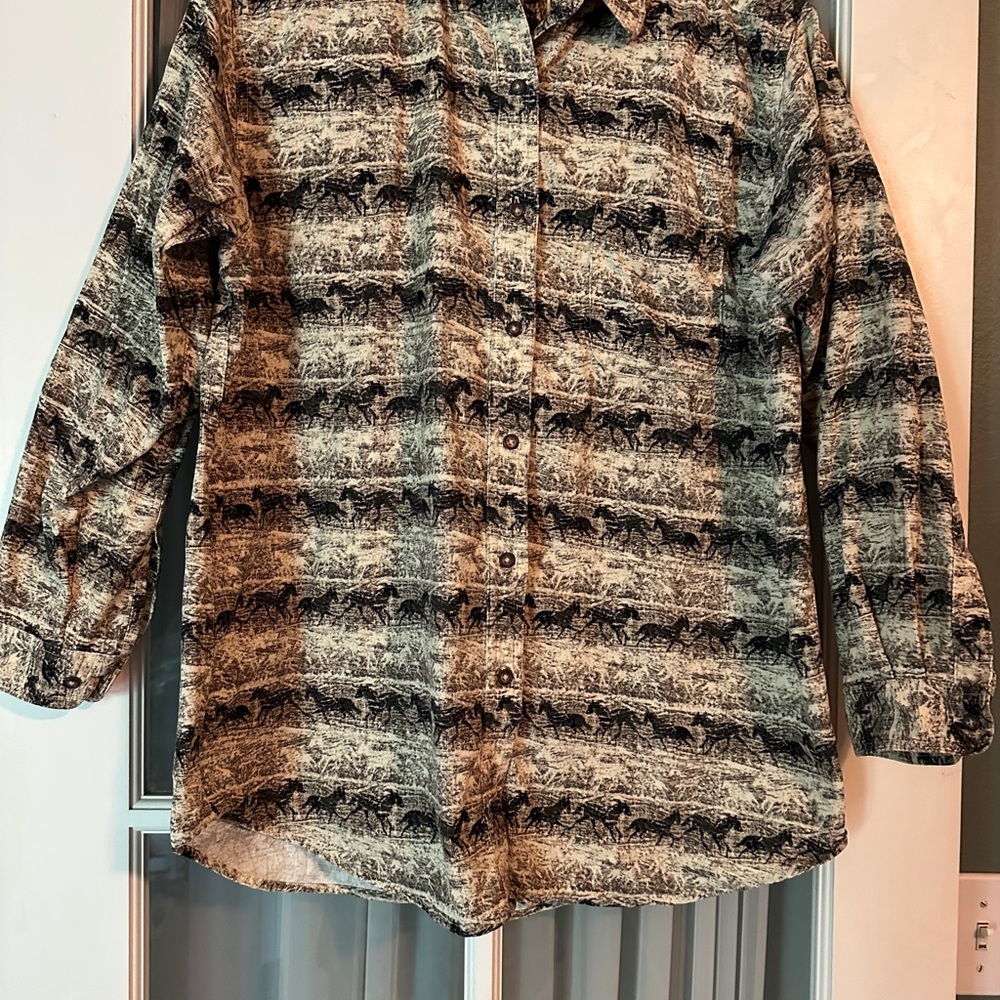Redhead Women’s Horse Shirt Size M- For The Horse Lover